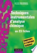 Télécharger le livre libro Techniques Instrumentales D'analyse Chimique